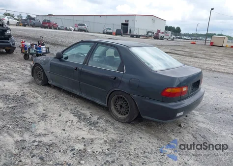 1992 Honda Civic Dx from USA, damaged, VIN 1HGEG8542NL032175